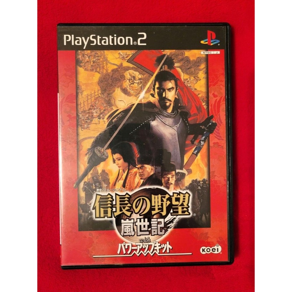 PlayStation2 Nobunaga no Yabou Ranseiki PS2 Japanese Import US Seller